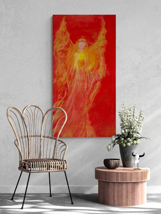 Archangel Uriel - Art Print
