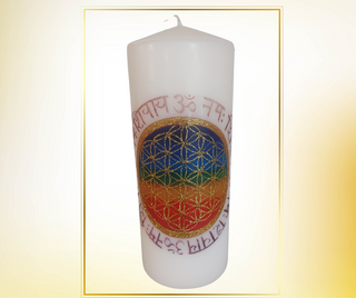 Kerze  "Om Namah Shivaya"