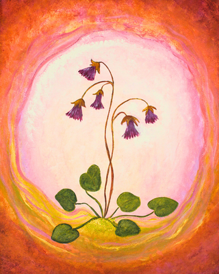 Alpenglöckchen – Seelenlicht der Alpenkräuter Kunstdruck