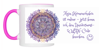 Cup Crown Chakra My crown chakra is online...