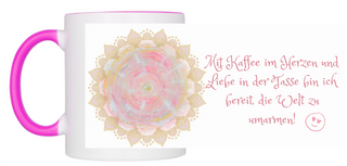 Cup Heart Chakra With coffee in the heart and love in the cup...