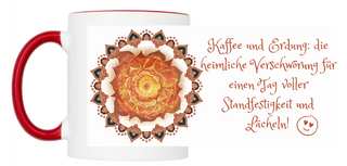 Cup of root chakra coffee and grounding the secret conspiracy..