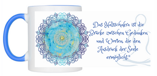 Cup The throat chakra is the bridge between