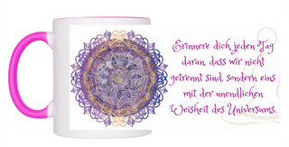 Cup Crown Chakra Remind yourself every day that we are not separate, ...