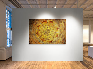 Stampa artistica di energia solare