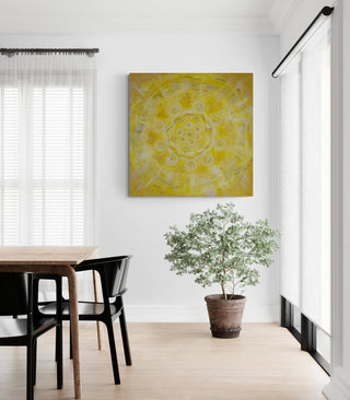 New Moon Image Solar Plexus Art Print