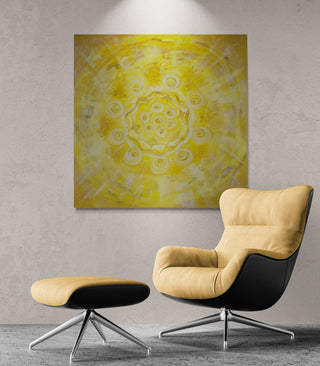 New Moon Image Solar Plexus Art Print