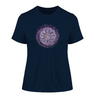 Kronenchakra - Fitted Ladies Organic Shirt
