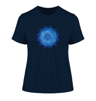 Stirn Chakra - Fitted Ladies Organic Shirt