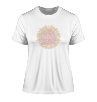 Herz Chakra - Fitted Ladies Organic Shirt