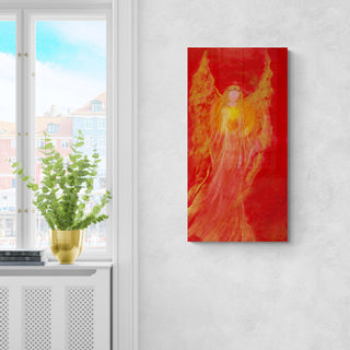 Erzengel Uriel -Kunstdruck