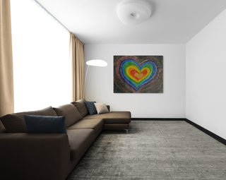 Energy Heart Art Print