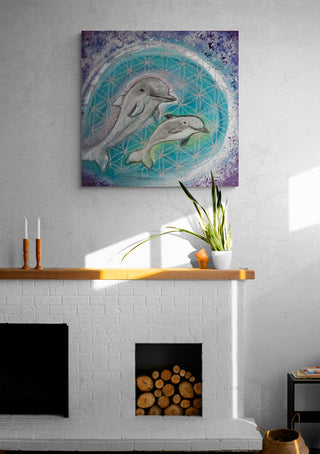 Dolphins - Art Print