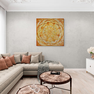 Sacral Chakra New Moon Picture Art Print