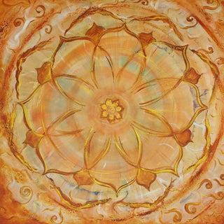 Sacral Chakra New Moon Picture Art Print