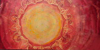 Sonnentanz -Originalbild 120x60cm