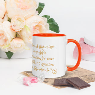 Cup of Sacral Chakra Coffee and creativity: the perfect combination...
