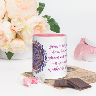 Cup Crown Chakra Remind yourself every day that we are not separate, ...