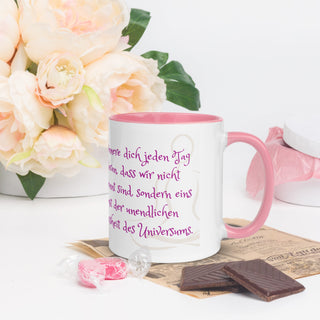 Cup Crown Chakra Remind yourself every day that we are not separate, ...