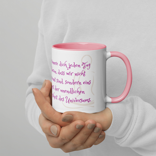 Cup Crown Chakra Remind yourself every day that we are not separate, ...