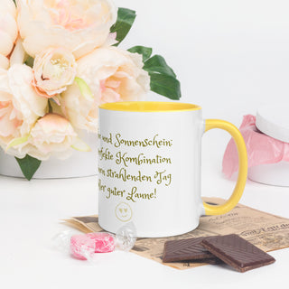 Cup of Solar Plexus Coffee and sunshine: the perfect combination...