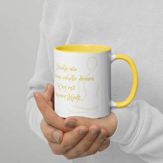 Cup Solar Plexus Shine like the sun, illuminate